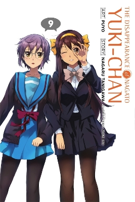 Book cover for The Disappearance of Nagato Yuki-Chan, Vol. 9