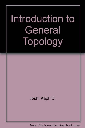 Book cover for Introduction to General Topology