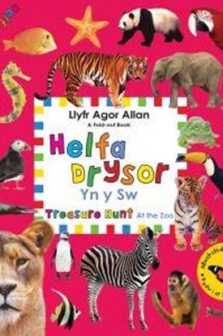 Cover of Helfa Drysor - Yn y Sw / Treasure Hunt - At the Zoo