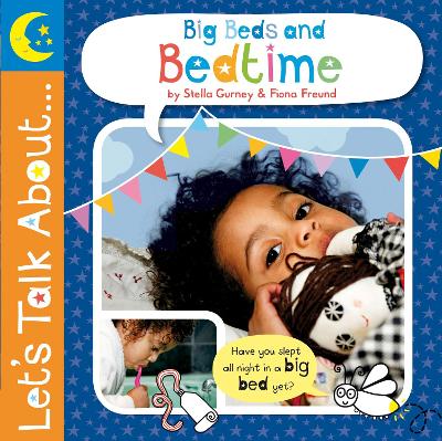 Book cover for Let's Talk About: Big Beds and Bedtime