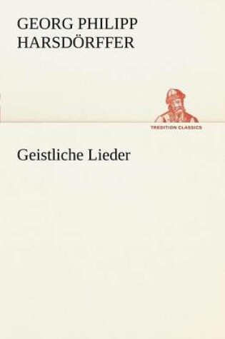 Cover of Geistliche Lieder