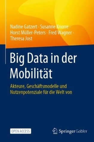 Cover of Big Data in der Mobilität