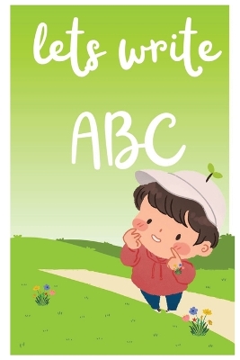 Book cover for Lets write ABC