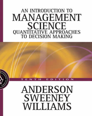 Book cover for An Introduction to Management Science