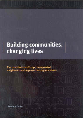 Cover of Building Communities, Changing Lives