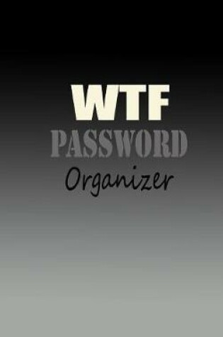 Cover of wtf password organizer