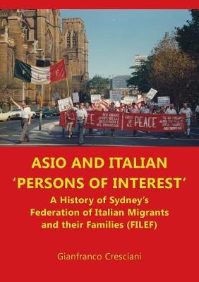 Book cover for Asio and Italian ' Persons of Interest'