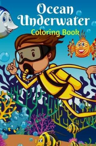 Cover of Ocean Underwater Coloring Book