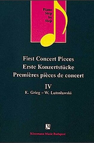 Cover of First Concert Pieces IV