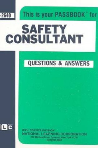 Cover of Safety Consultant