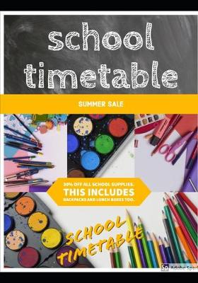 Book cover for School Timetable