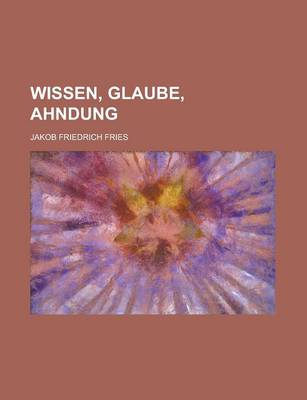 Book cover for Wissen, Glaube, Ahndung