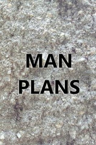 Cover of 2020 Daily Planner For Men Man Plans Engraved Carved Stone Style Image 388 Pages