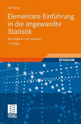 Book cover for Elementare Einführung in Die Angewandte Statistik