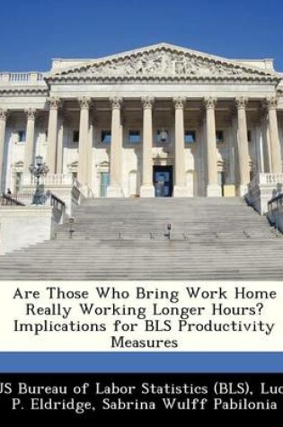 Cover of Are Those Who Bring Work Home Really Working Longer Hours? Implications for BLS Productivity Measures