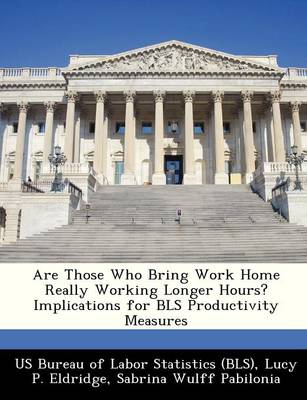 Book cover for Are Those Who Bring Work Home Really Working Longer Hours? Implications for BLS Productivity Measures