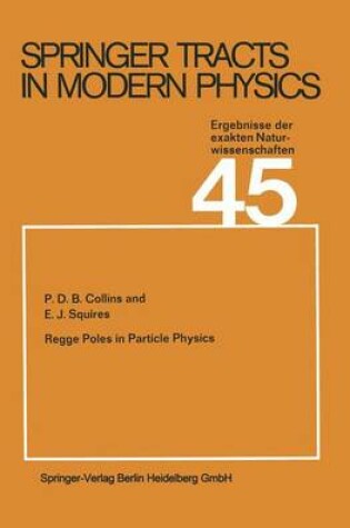 Cover of Regge Poles in Particle Physics