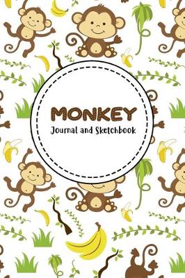Book cover for Monkey Journal and Sketchbook