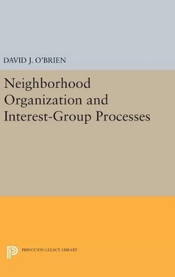 Book cover for Neighborhood Organization and Interest-Group Processes