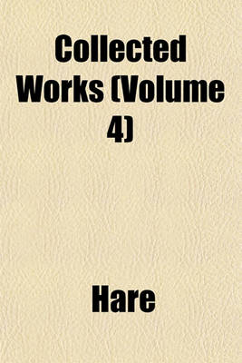 Book cover for Collected Works (Volume 4)