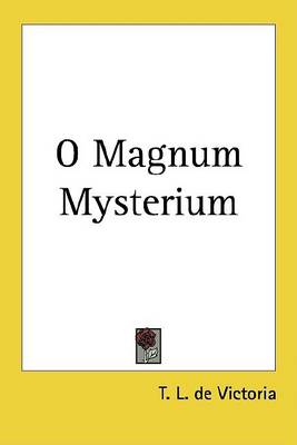 Cover of O Magnum Mysterium