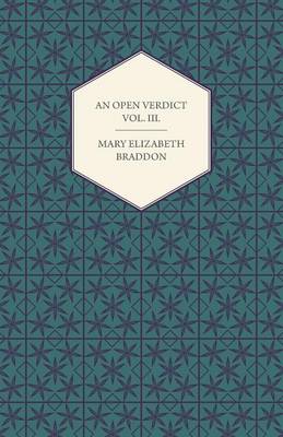 Book cover for An Open Verdict Vol. III.