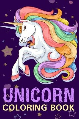 Cover of Unicorn Coloring Book