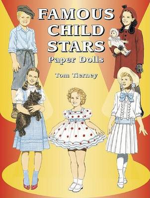 Book cover for Famous Child Stars Paper Dolls