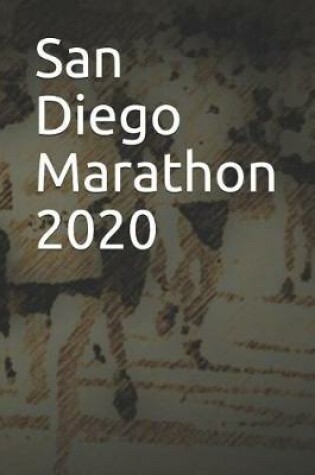 Cover of San Diego Marathon 2020