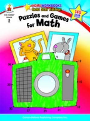 Book cover for Puzzles and Games for Math, Grade 2