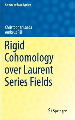 Cover of Rigid Cohomology over Laurent Series Fields