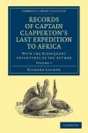 Book cover for Records of Captain Clapperton's Last Expedition to Africa