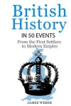 Book cover for British History in 50 Events