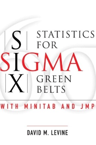 Cover of Statistics for Six Sigma Green Belts with Minitab and JMP