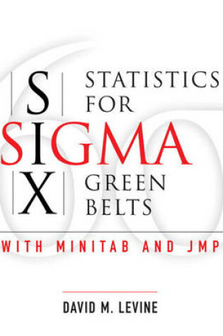 Cover of Statistics for Six Sigma Green Belts with Minitab and JMP