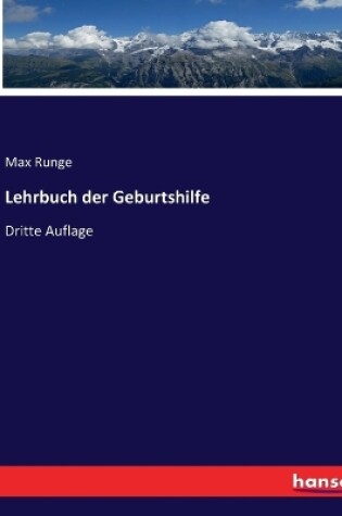 Cover of Lehrbuch der Geburtshilfe