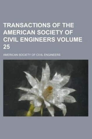 Cover of Transactions of the American Society of Civil Engineers (56)