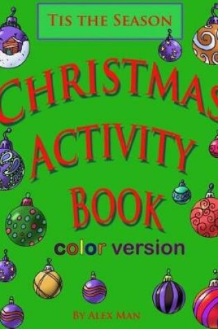 Cover of Christmas Activity Book- Color Version