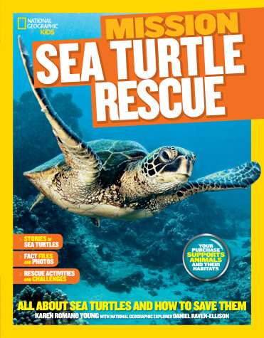 Book cover for Mission: Sea Turtle Rescue
