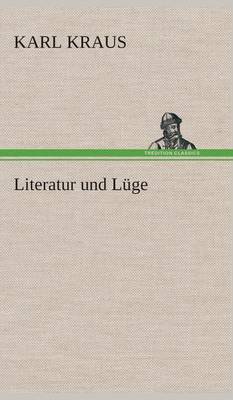 Book cover for Literatur und Lüge