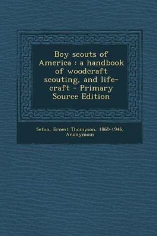 Cover of Boy Scouts of America