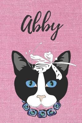 Book cover for Abby Katzen-Malbuch / Notizbuch Tagebuch