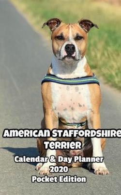 Book cover for American Staffordshire Terrier Calendar & Day Planner 2020 Pocket Edition