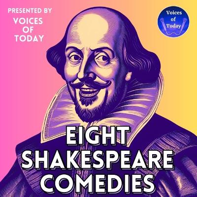 Book cover for Eight Shakespeare Comedies