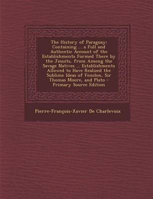 Book cover for The History of Paraguay