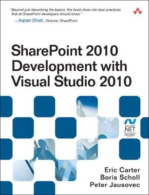 Book cover for SharePoint 2010 Development with Visual Studio 2010