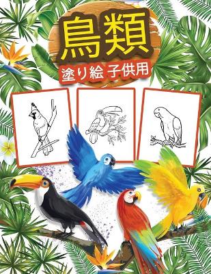 Book cover for 子供のための鳥の塗り絵