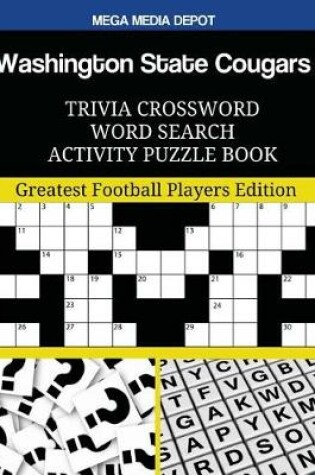 Cover of Washington State Cougars Trivia Crossword Word Search Activity Puzzle Book