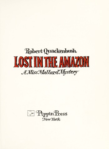 Book cover for Lost in the Amazon