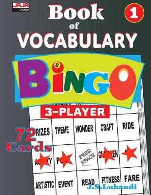 Book cover for Book of Vocabulary BINGO